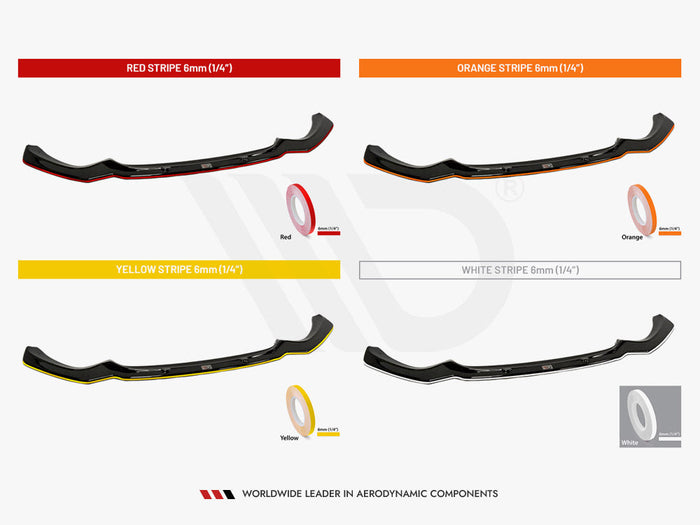 Porsche Macan Mk1 Facelift Front Splitter V.1 - Maxton Design