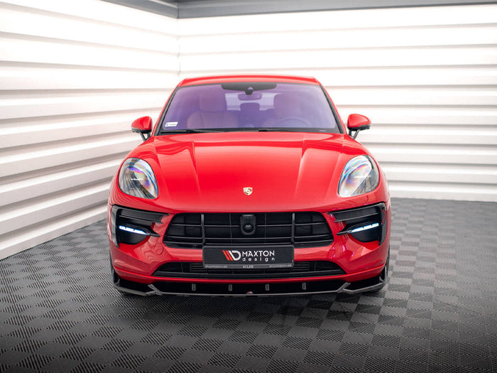 Porsche Macan Mk1 Facelift Front Splitter V.1 - Maxton Design
