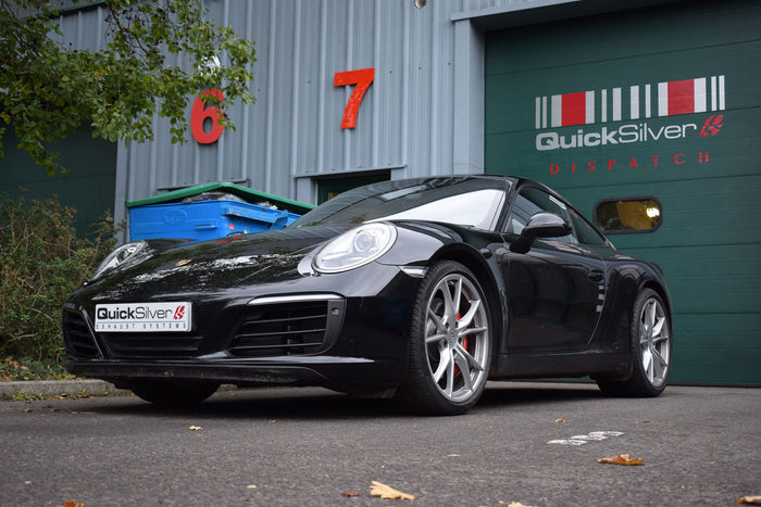 Porsche 911 (991 Gen 2) Sport Exhaust and Catalysts with Sound Architectâ„¢ (2016 on) - QuickSilver Exhausts