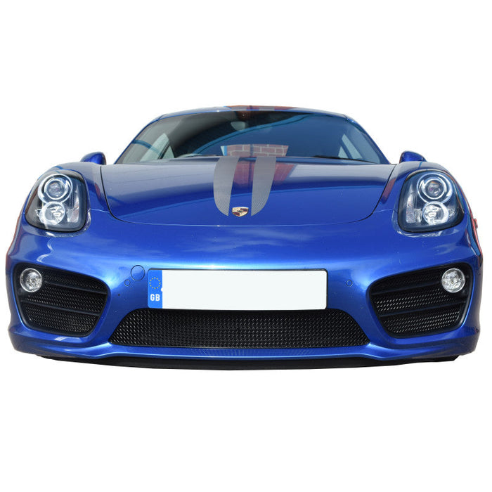 Porsche Cayman S 981 (Pdk With Sensors) - Front Grille Set - Zunsport