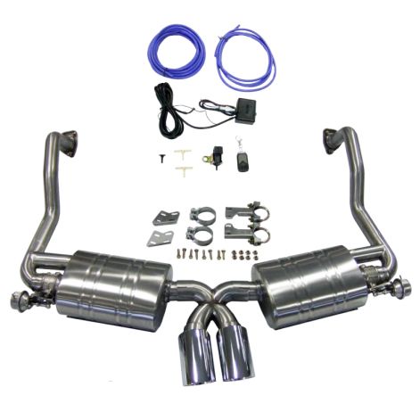 Porsche 987.2 Boxster & Cayman Valved Cat Back Exhaust Silencers - Top Gear