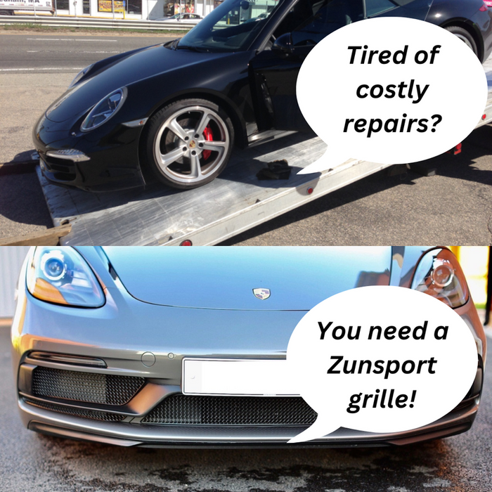 Porsche 718 Boxster / Cayman GTS 4.0 - Side Vent Grille Set - Zunsport