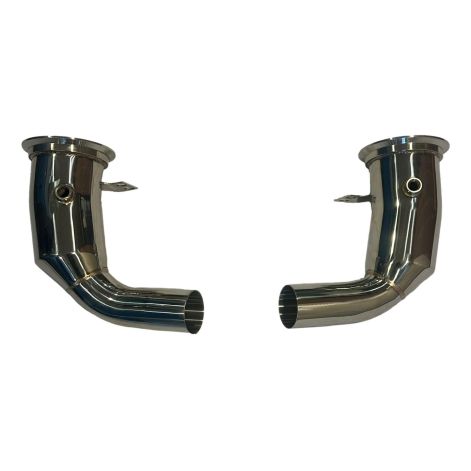 Porsche 911 992 Turbo Catted Downpipes - Top Gear