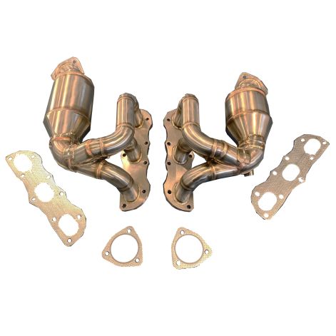 Porsche 987.2 Boxster & Cayman Decat Exhaust Manifolds "OE Style" - Top Gear