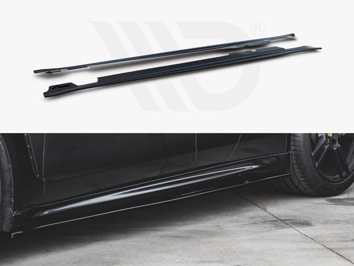 Porsche Panamera Turbo 970 Facelift (2013-2016) Side Skirts Diffusers V2 - Maxton Design