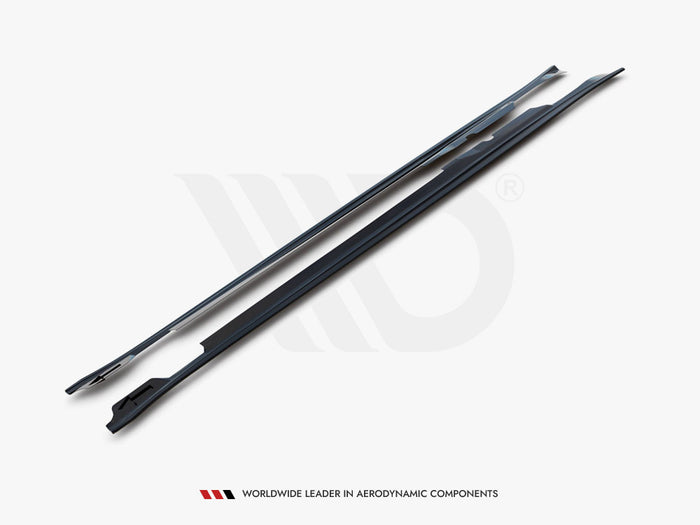 Porsche Panamera Turbo 970 Facelift (2013-2016) Side Skirts Diffusers V2 - Maxton Design