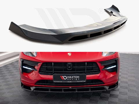 Porsche Macan GTS / Sport Design Mk1 Facelift Front Splitter V.2 - Maxton Design