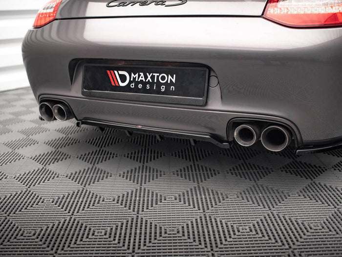 Porsche 911 Carrera / Carrera GTS 997 Facelift Rear Splitter (Vertical Bars) - Maxton Design