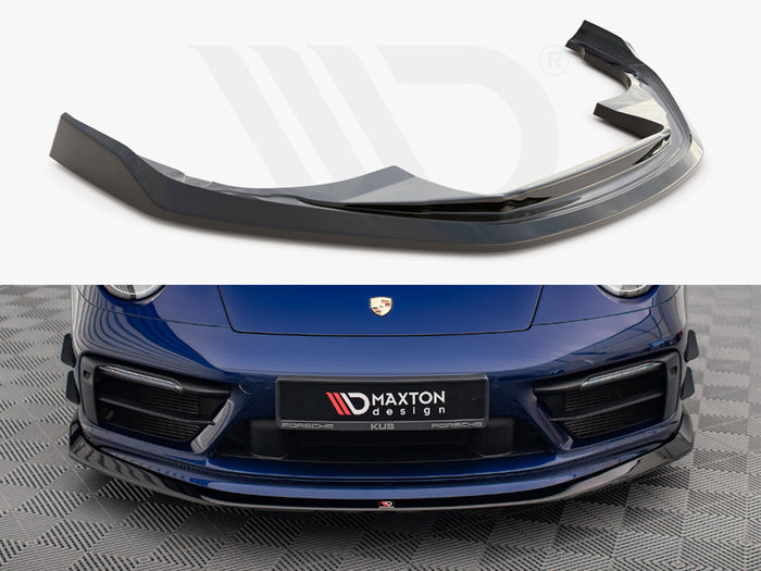 Porsche 911 Carrera Aero / Carrera GTS 992 Front Splitter V.2 - Maxton Design