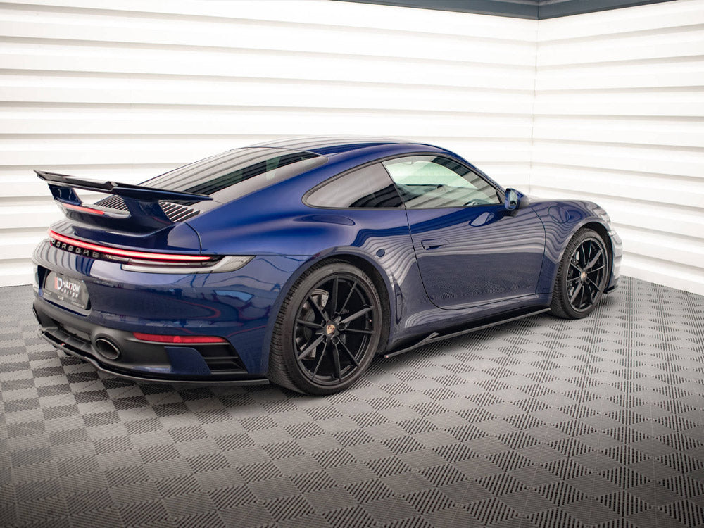 Porsche 911 Carrera Aero / Carrera GTS 992 Side Skirts Diffusers V.1 ...