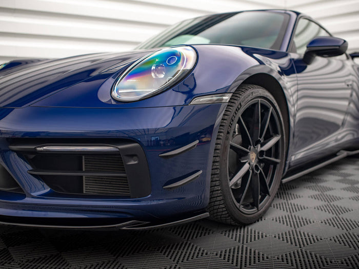 Porsche 911 Carrera Aero 992 Front Bumper Wings (Canards) - Maxton Design