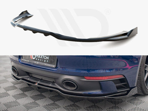 Porsche 911 Carrera Aero / Carrera GTS 992 Rear Splitter (Vertical Bars) V.2 - Maxton Design