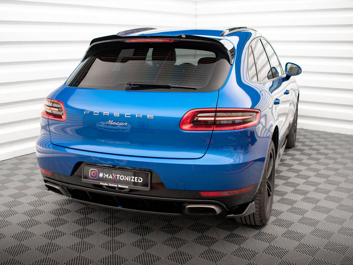 Porsche Macan Mk1 Central Rear Splitter - Maxton Design