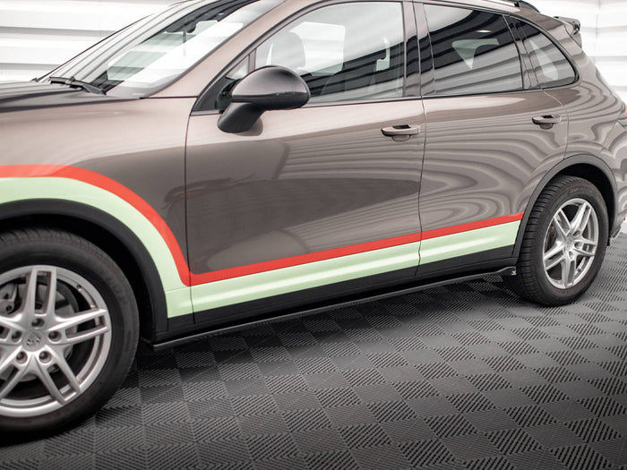 Porsche Cayenne Mk2 Side Skirts Diffusers - Maxton Design