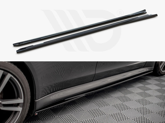 Porsche Panamera / Panamera Diesel / Panamera Turbo 970 Side Skirts Diffusers V.1 - Maxton Design