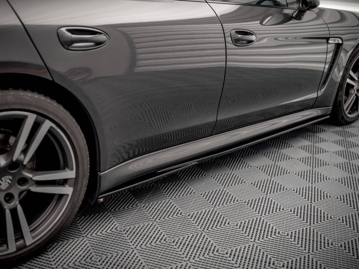 Porsche Panamera / Panamera Diesel / Panamera Turbo 970 Side Skirts Diffusers V.1 - Maxton Design