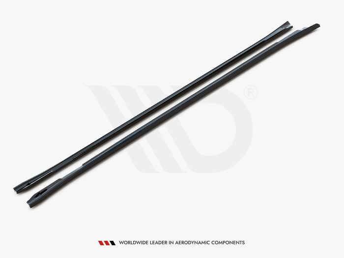 Porsche Panamera / Panamera Diesel / Panamera Turbo 970 Side Skirts Diffusers V.2 - Maxton Design