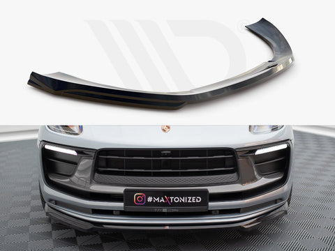 Porsche Macan Mk1 Facelift 2 Front Splitter - Maxton Design