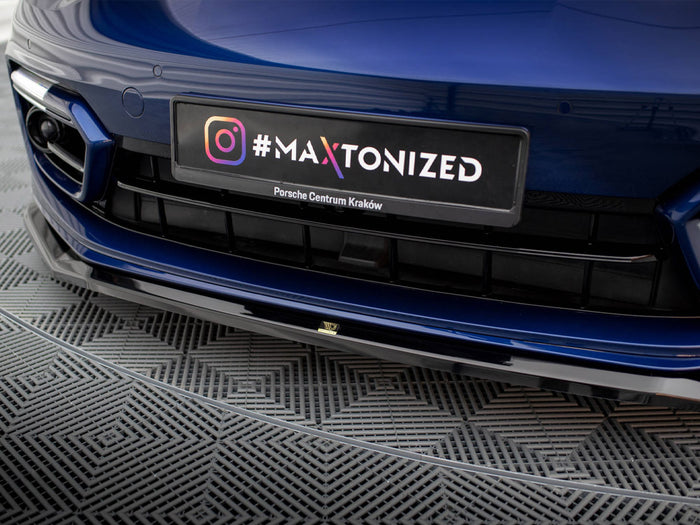 Porsche Panamera E-Hybrid 971 Facelift Front Splitter V.1 - Maxton Design