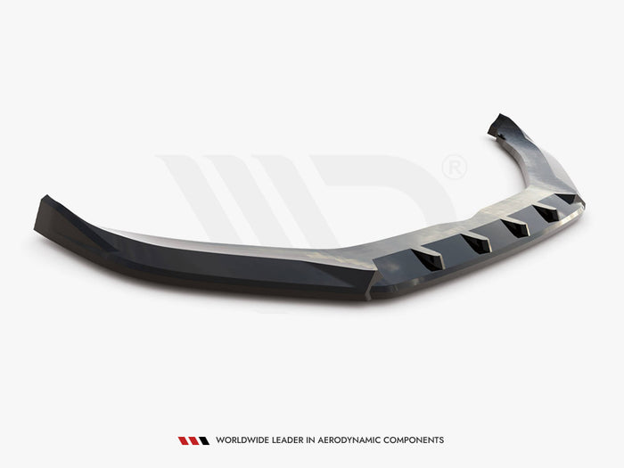 Porsche Panamera E-Hybrid 971 Facelift Front Splitter V.2 - Maxton Design