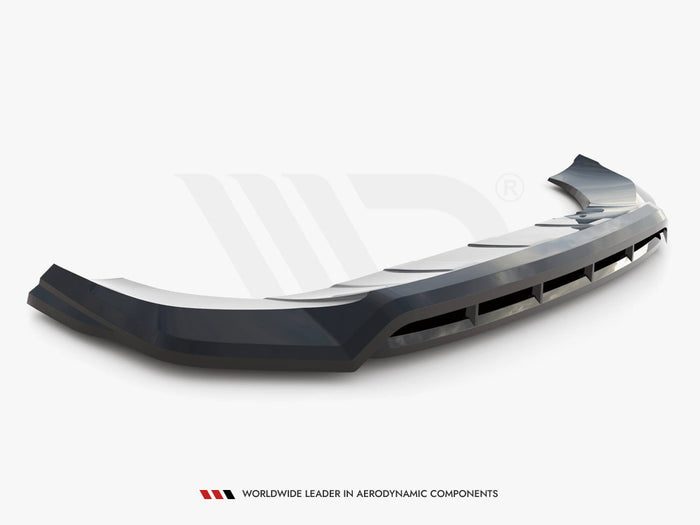 Porsche Cayenne Sport Design Mk3 Front Splitter - Maxton Design