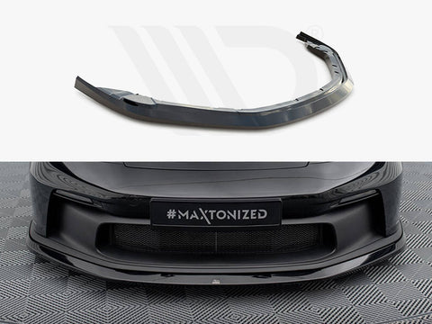 Porsche 911 992 GT3 Front Splitter - Maxton Design