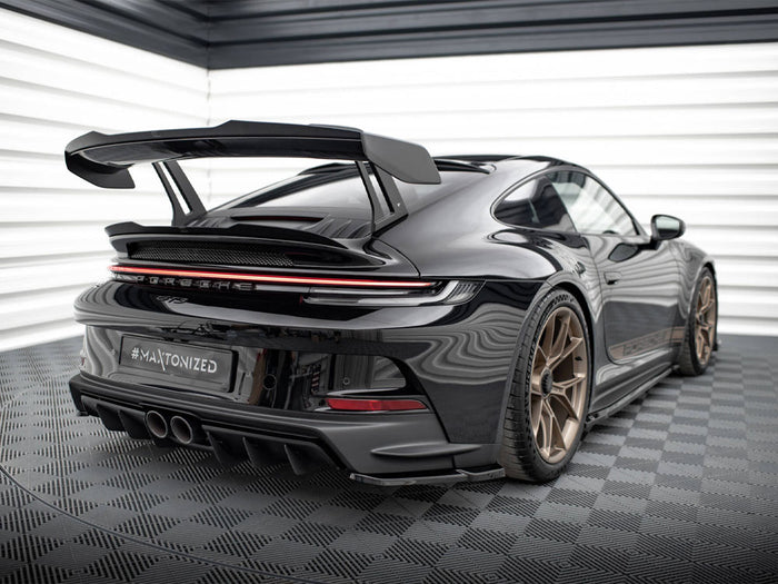 Porsche 911 992 GT3  Lower Spoiler CAP - Maxton Design