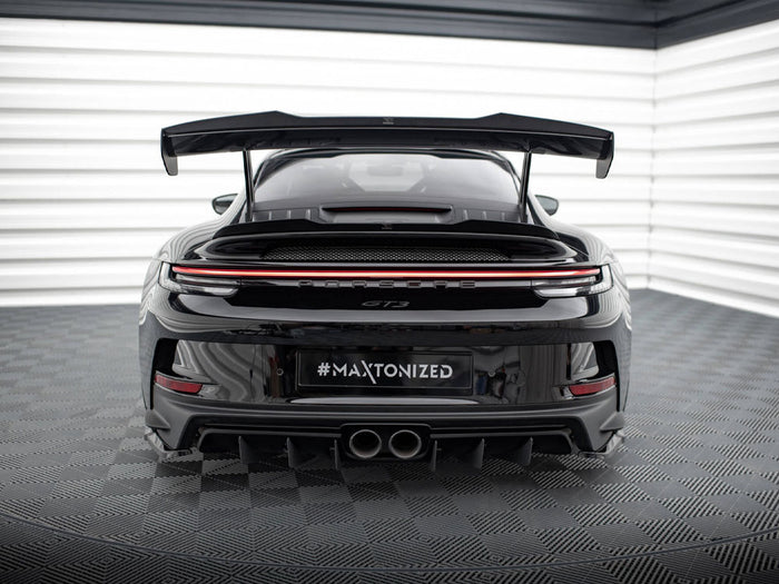 Porsche 911 992 GT3  Lower Spoiler CAP - Maxton Design