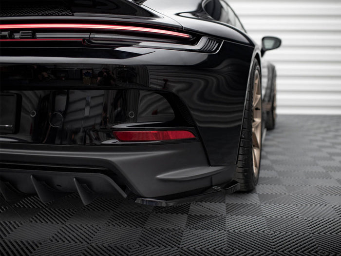 Porsche 911 992 GT3 Rear Side Splitters - Maxton Design