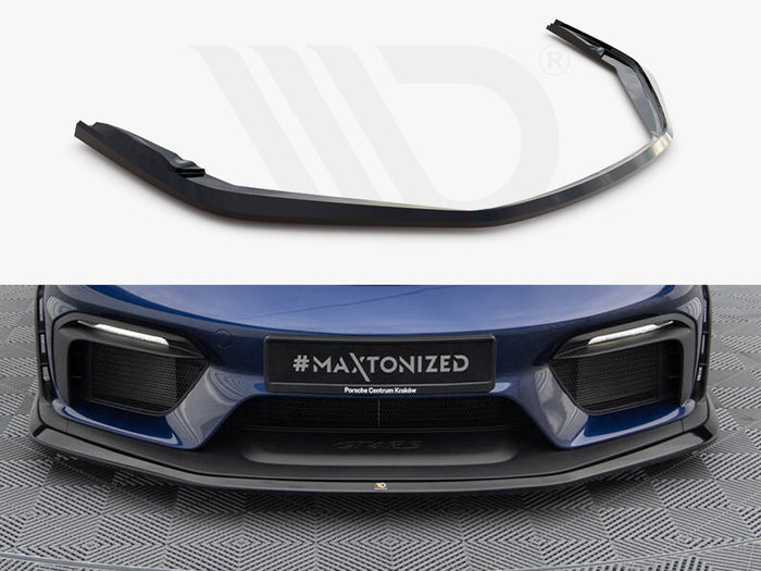 Porsche 718 Cayman GT4 RS 982c Front Splitter - Maxton Design