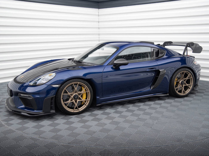 Porsche 718 Cayman GT4 RS 982c Side Skirts Diffusers - Maxton Design