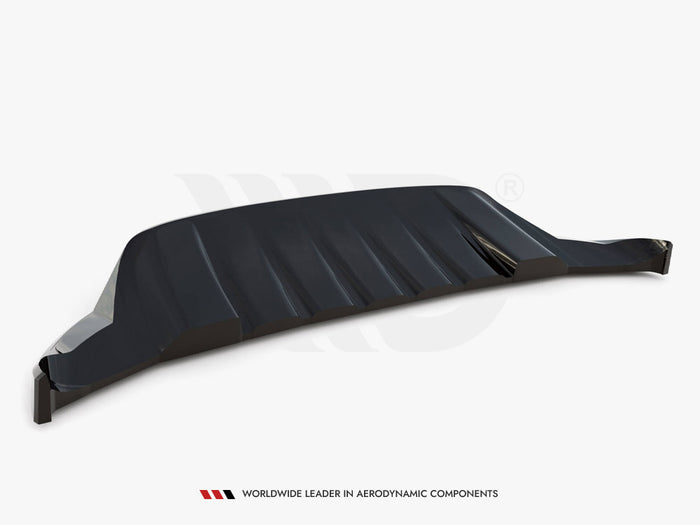 Porsche Cayenne Mk2 Facelift Front Splitter - Maxton Design