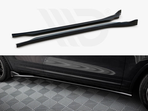 Porsche Cayenne Mk2 Facelift Side Skirts Diffusers - Maxton Design