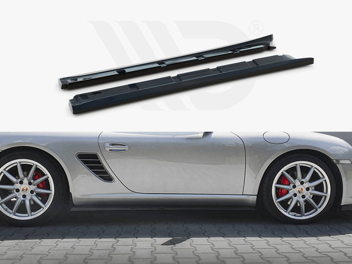 Porsche Boxster 987 Side Skirts Diffusers - Maxton Design