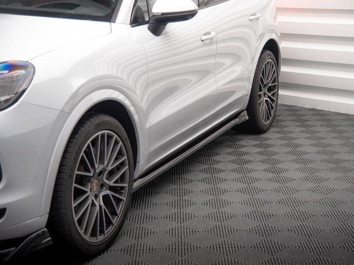 Porsche Cayenne Coupe Mk3 Side Skirts Diffusers - Maxton Design