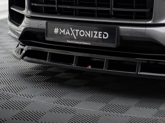 Porsche Cayenne Cayenne SUV / Coupe Mk3 Facelift Front Splitter - Maxton Design