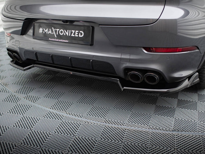 Porsche Cayenne SUV / Coupe Mk3 Facelift Rear Splitter - Maxton Design