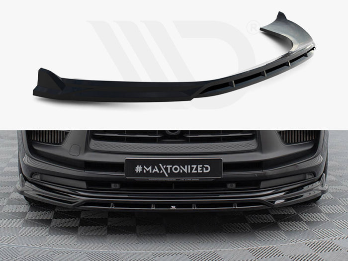 Porsche Macan GTS Mk1 Facelift 2 Front Splitter - Maxton Design