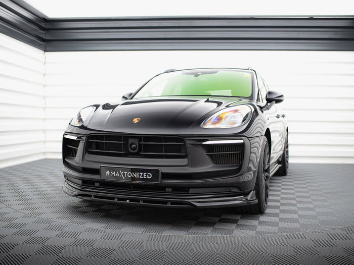 Porsche Macan GTS Mk1 Facelift 2 Front Splitter - Maxton Design