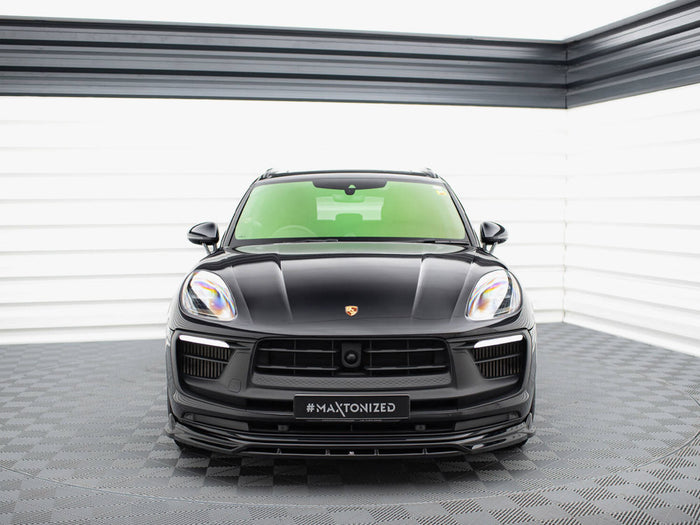 Porsche Macan GTS Mk1 Facelift 2 Front Splitter - Maxton Design