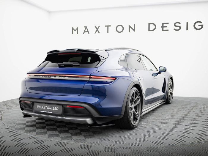 Porsche Taycan Cross Turismo 4S Rear Side Splitters - Maxton Design