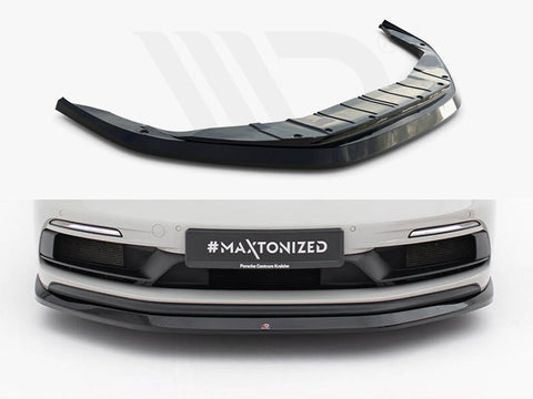 Porsche 718 Cayman GTS 982c Front Splitter V.1 - Maxton Design