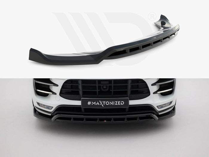 Porsche Macan Turbo Mk1 Front Splitter- Maxton Design