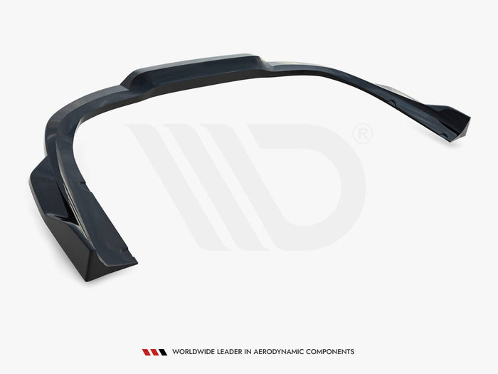 Porsche 911 Turbo S Sport Package 992 Rear Splitter (Vertical Bars) - Maxton Design