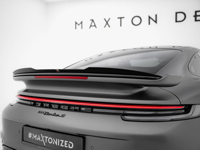 Porsche 911 Turbo S Sport Package 992 Spoiler CAP - Maxton Design