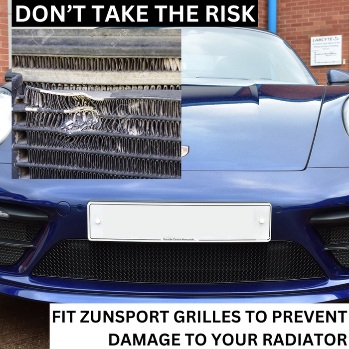 Porsche Panamera 971 GTS PDK with ACC and Front Driving Camera - Front Grille Set - Zunsport