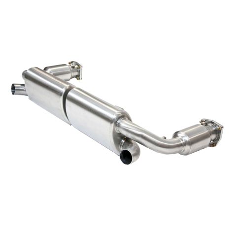 Porsche 911 996 Turbo Exhaust with Catalytic Converters - Top Gear