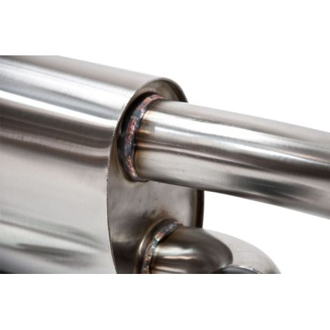 Porsche 911 996 Turbo Linked Silencers Performance Exhaust - Top Gear