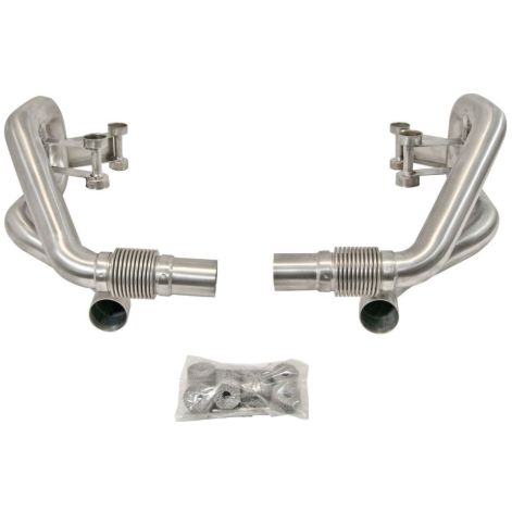 Porsche 911 991.1 Carrera Secondary Exhaust Silencer Bypass Pipes - Top Gear