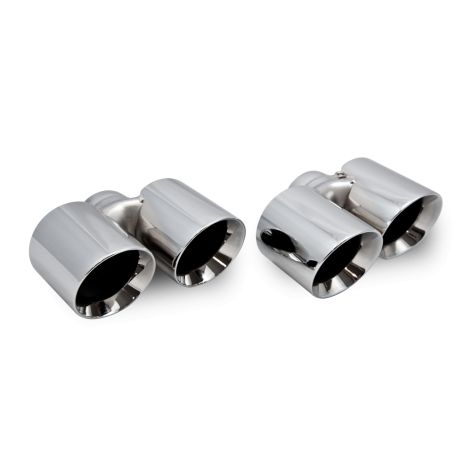 Porsche 911 997.1 & 997.2 Carrera Stainless Exhaust Tailpipes - Top Gear